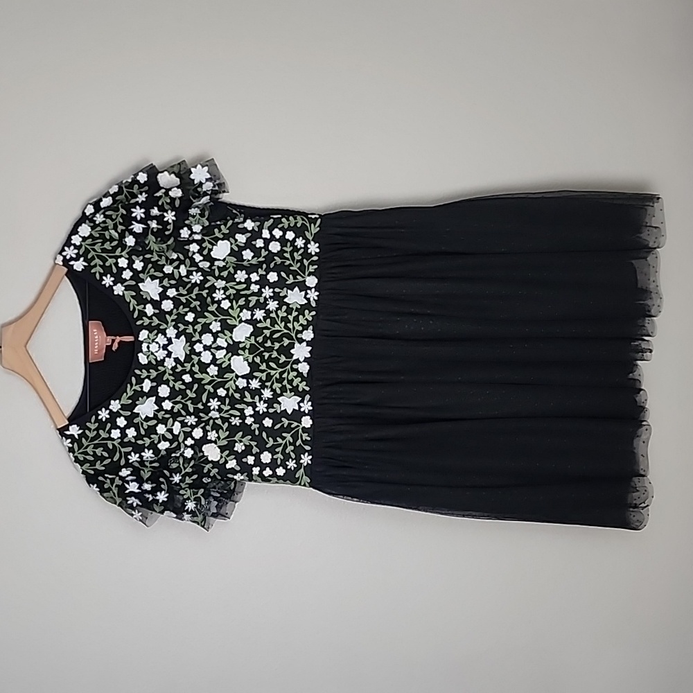 JessaKae Black and White Floral Dress - Picture 2 of 11